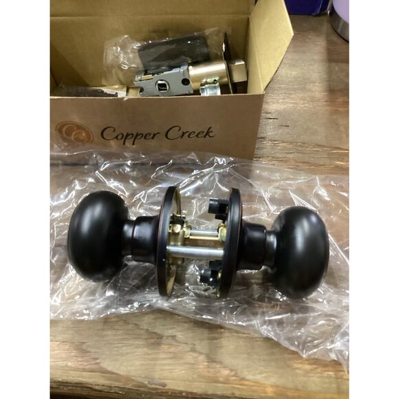 Copper Creek CK2030TB Colonial Knob Passage Door Knob, Tuscan Bronze - Picture 3 of 3